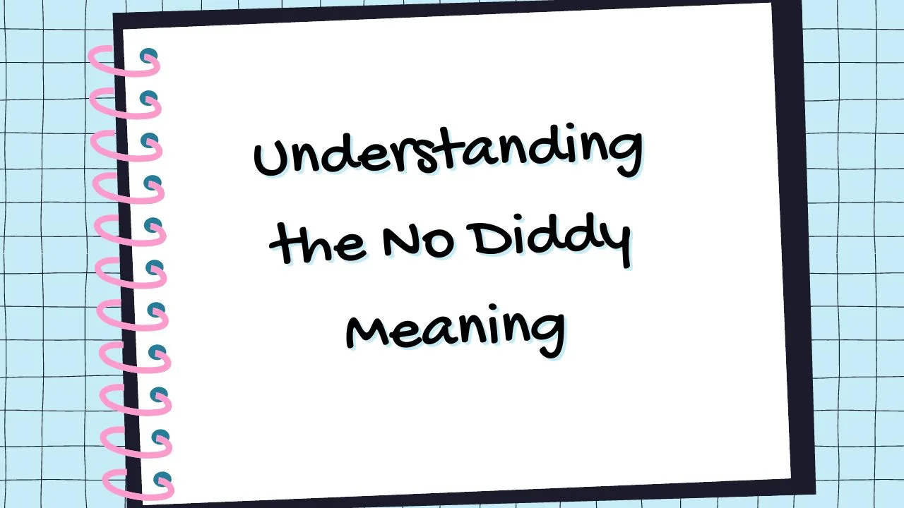 no diddy meaning