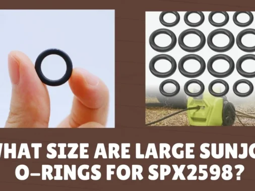 what size are large sunjoe o-rings for spx2598